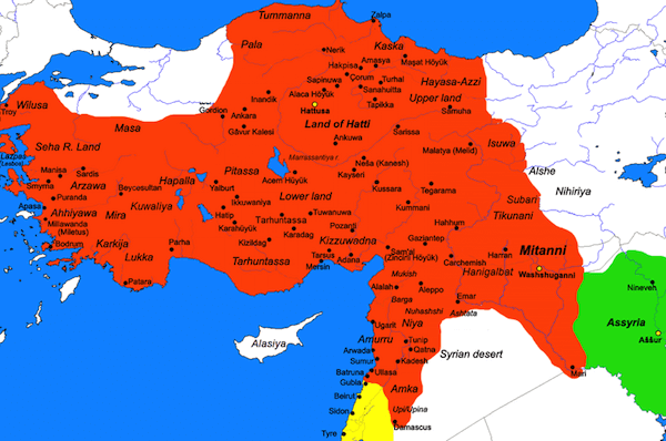 Hittites - Hittite Kingdom (1350-1295)